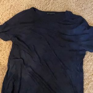 Brandy Melville short sleeve mini dress in navy